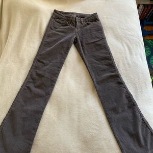 Vintage low rise corduroy pants
